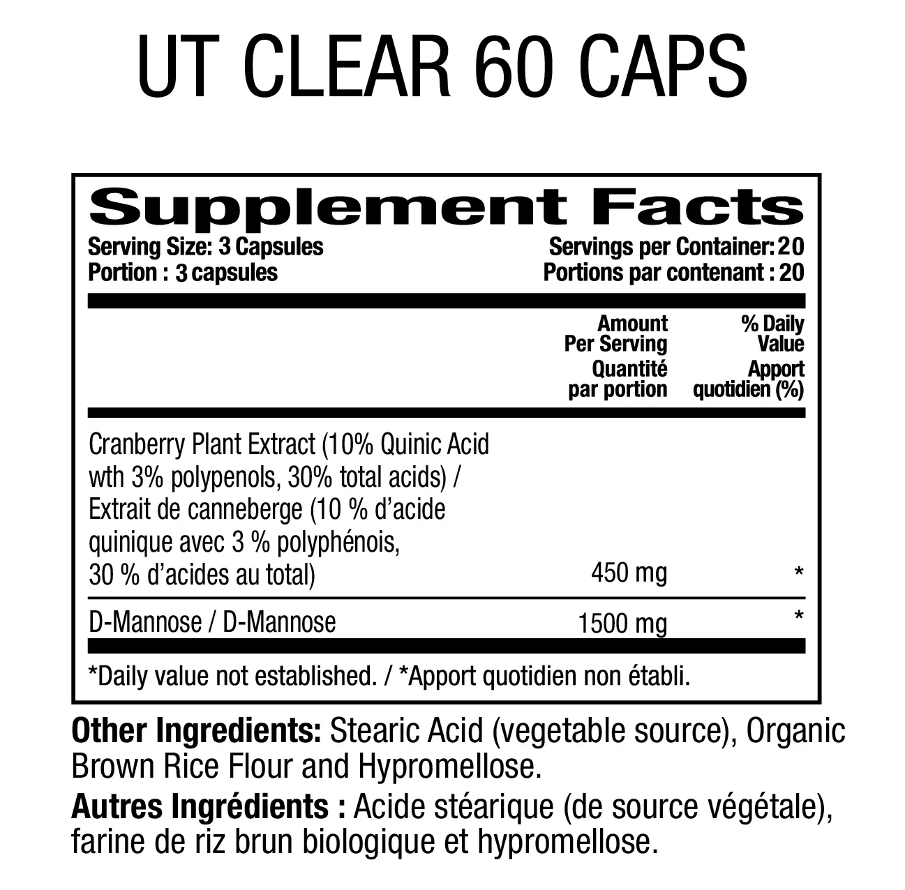 Ut Clear | Adeeva Nutritionals UT Clear