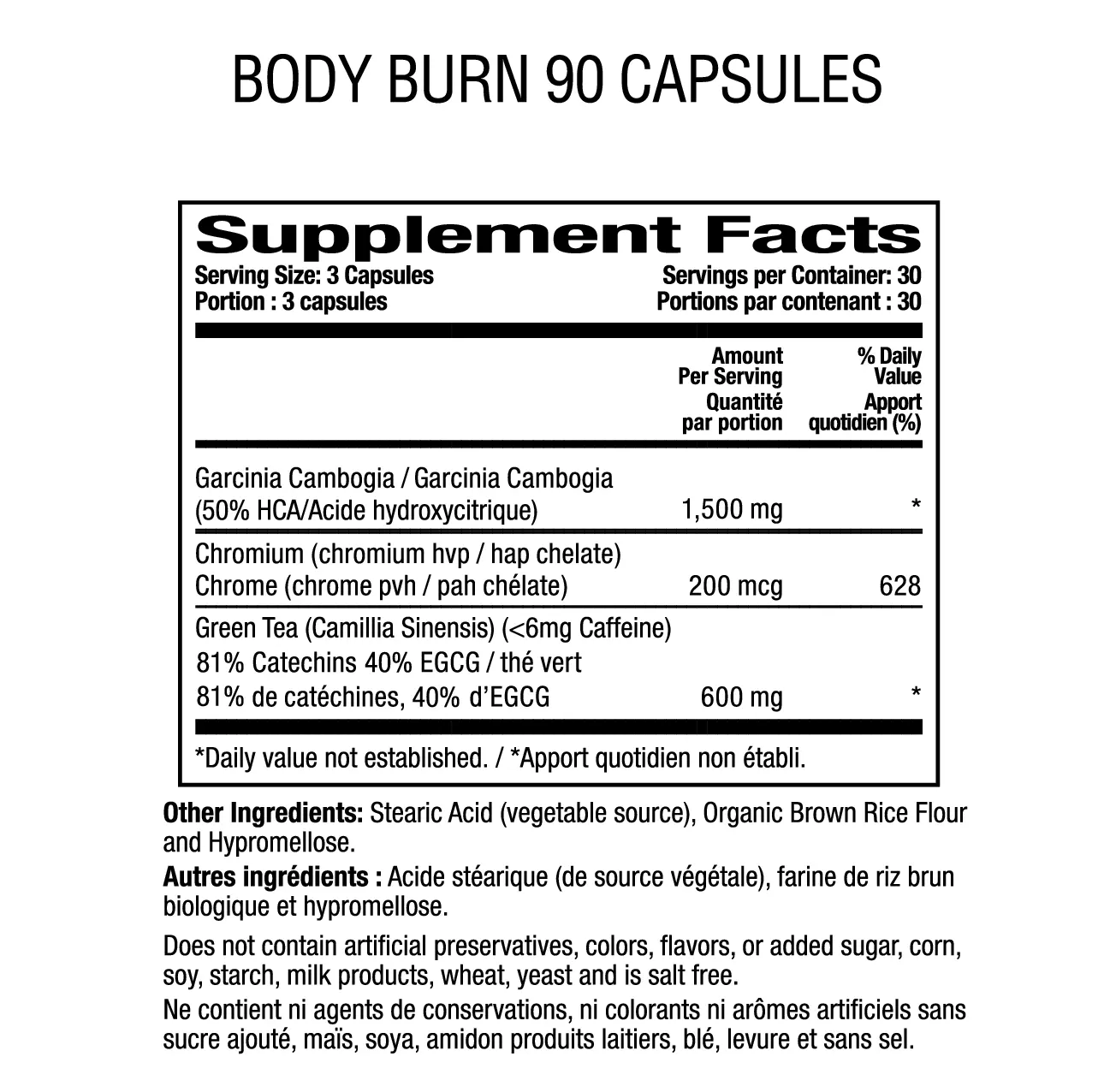 Body Burn | Adeeva Nutritionals Body Burn