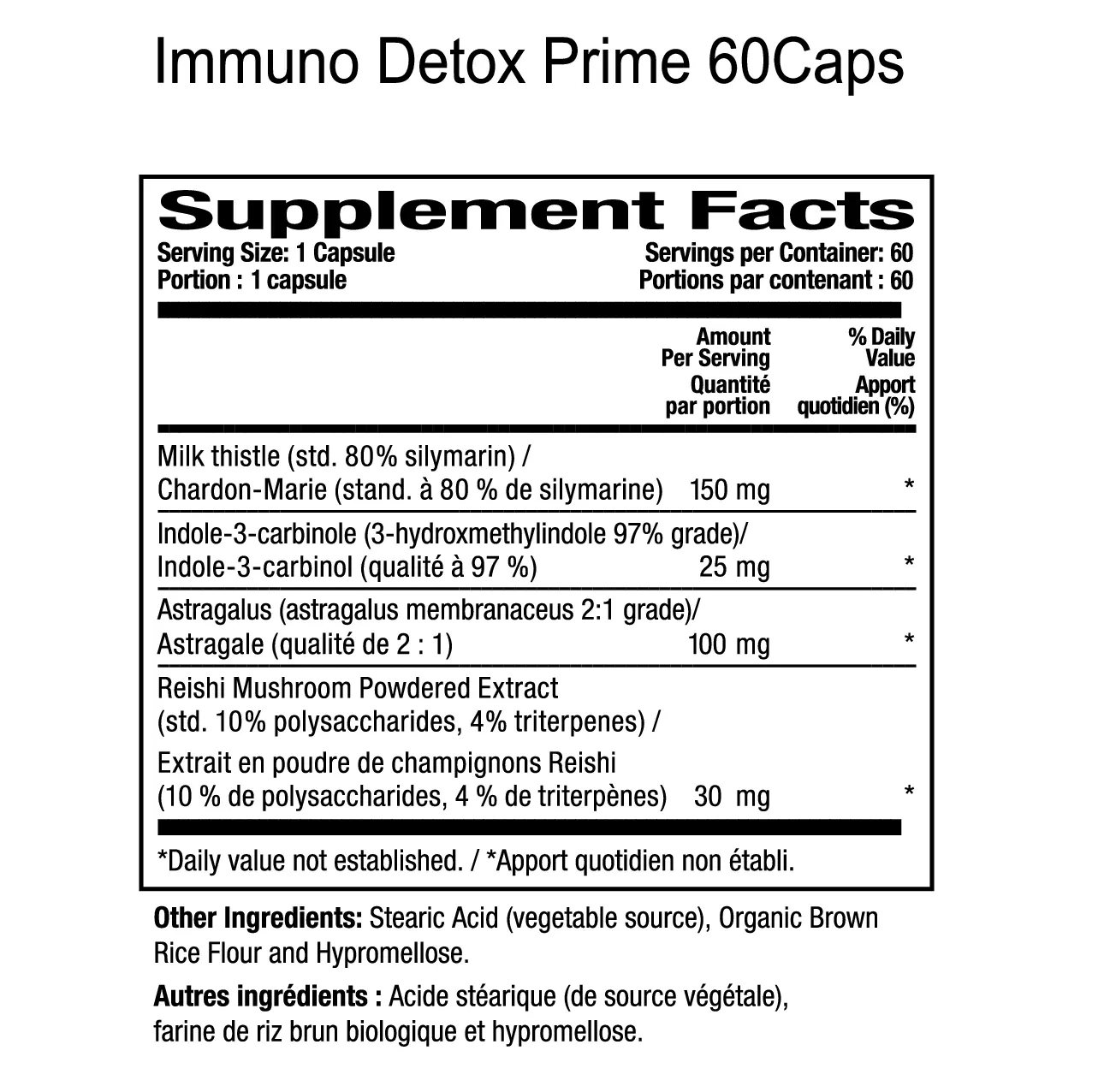 Immuno Detox Prime | Adeeva Nutritionals Immuno Detox Prime